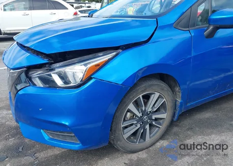 2022 Nissan Versa 1.6 Sv Xtronic Cvt z USA, uszkodzony, nr VIN 3N1CN8EV9NL871350